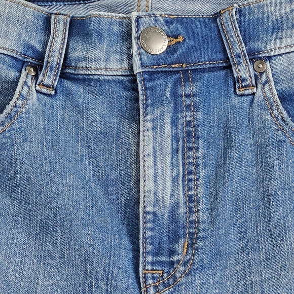 NWT Lane Bryant High-Rise Signature Fit Blue Pedal Jeans Size 16 - Picture 7 of 11